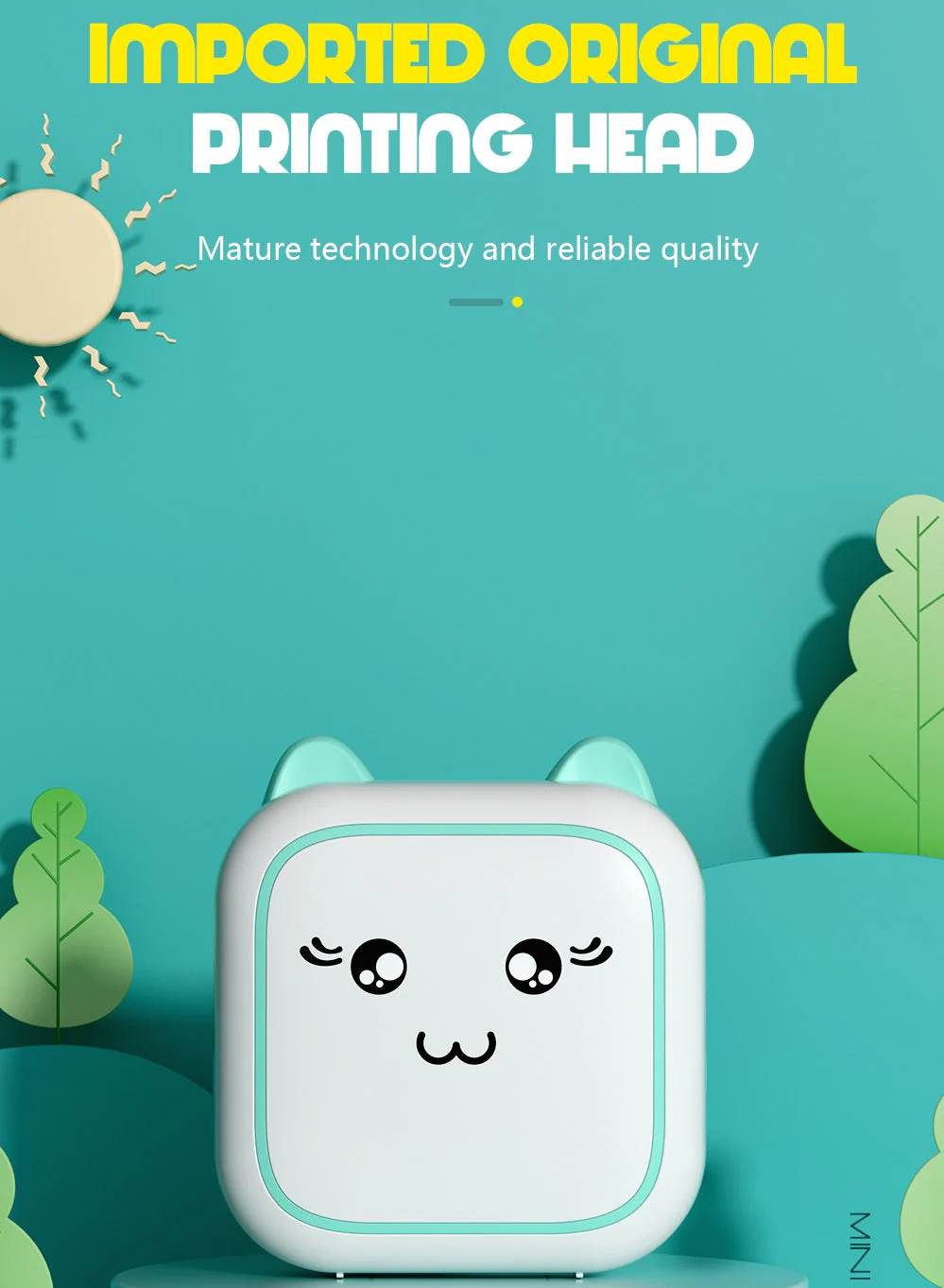 Portable Mini Pocket Printer BT Thermal Printer - Image 3